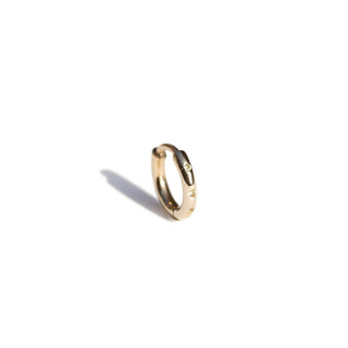ORPHÉE CREOLE - 9 karat solid gold Sapphires single mini hoop